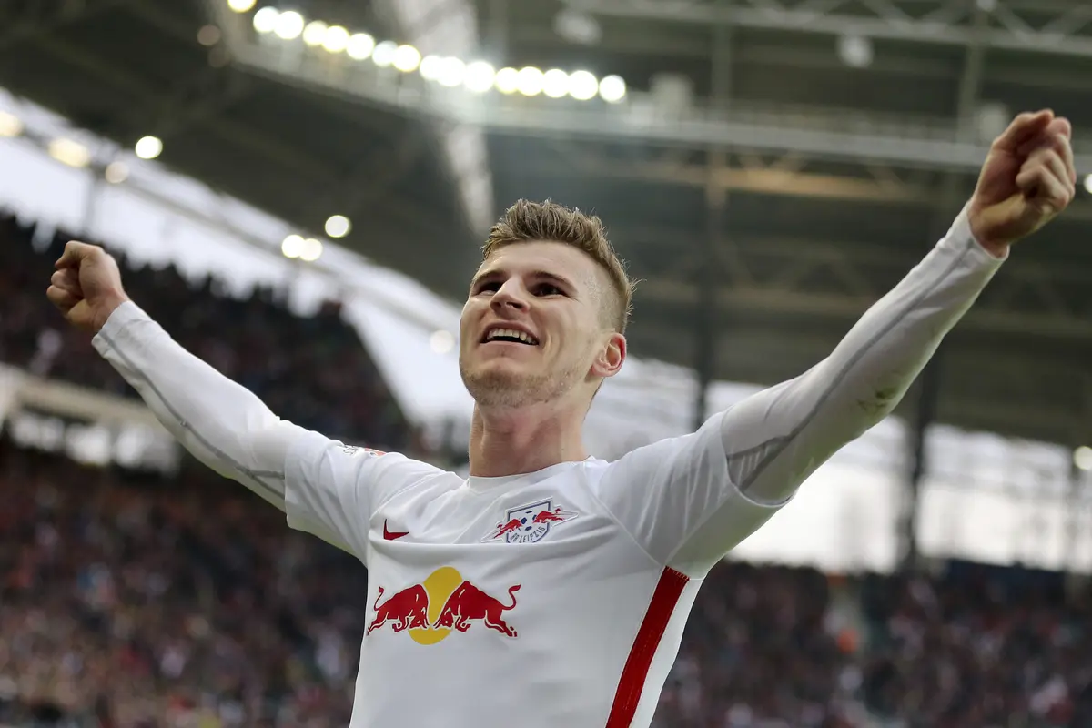 Striker Leipzig Timo Werner.