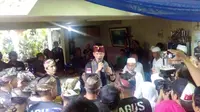 Agus Yudhoyono berkampanye di Bidara Cina, Jatinegara, Jaktim (Liputan6.com/Putu)