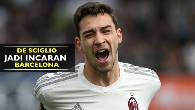 Bek AC Milan, Mattia De Sciglio menjadi incaran Barcelona usai target mereka, Hector Bellerin memperpanjang kontrak dengan Arsenal