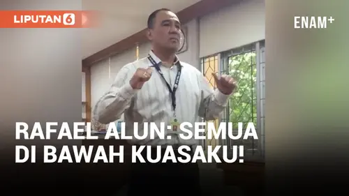 VIDEO: Video Rafael Alun Nyanyikan Lagu "Semua di Bawah Kuasaku" Bikin Heboh Netizen