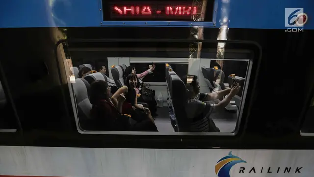 Kereta Bandara Mulai Beroperasi