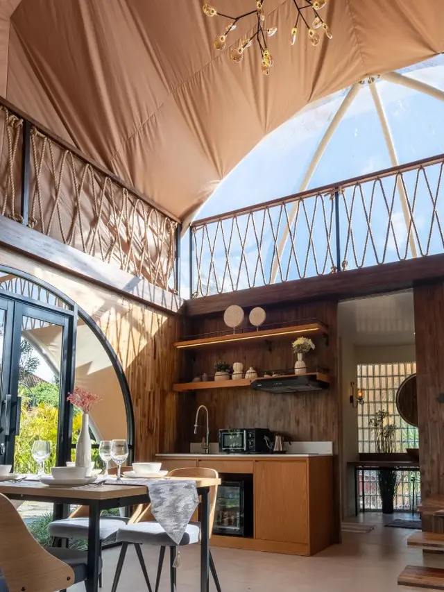 Potret Glamping Mewah Christian Sugiono di Bali