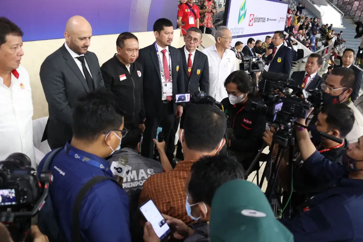 Menteri Pemuda dan Olahraga Zainudin Amali - Kejuaraan Internasional Karate WKF Series A 2022