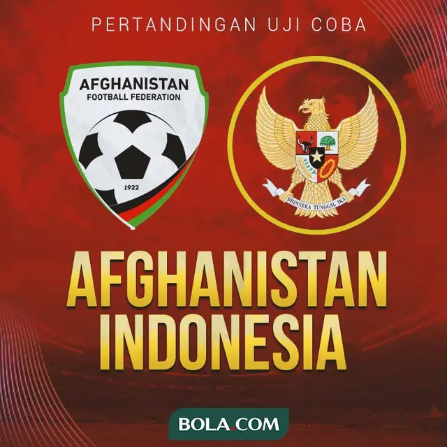 Uji Coba - Afghanistan Vs Timnas Indonesia