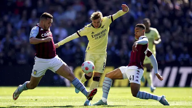 Bukayo Saka Antar Arsenal Tekuk Aston Villa