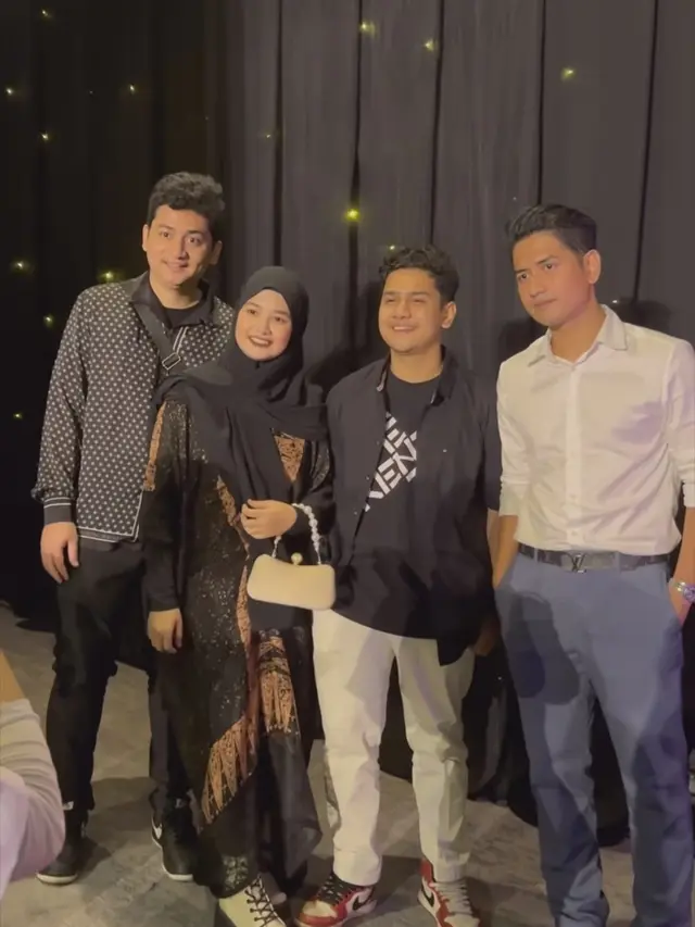 Syakir Daulay hadir di pernikahan Adiba Khanza dan Egy Maulana, kabar hubungan pernah dekat kembali mencuat