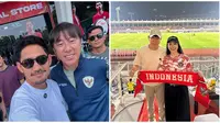 Potret 7 Artis Bareng Shin Tae-yong, Ucap Terima Kasih dan Salam Perpisahan