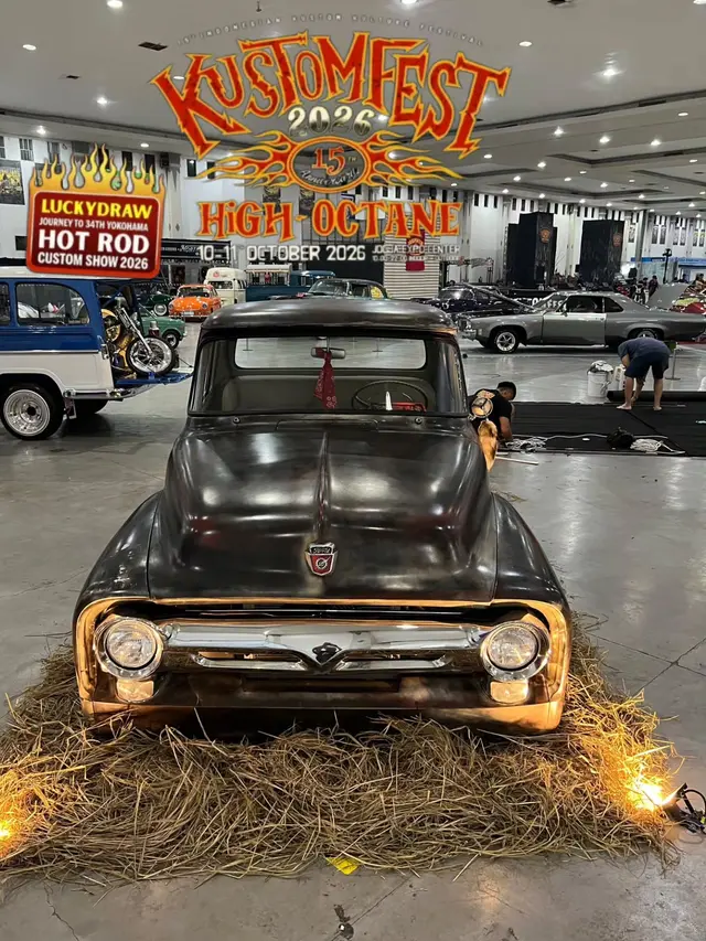 Mobil Denny Caknan sudah jadi dan dipamerkan