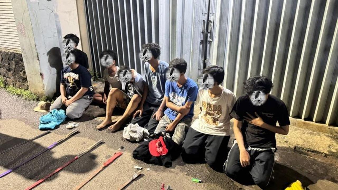 Polisi Tangkap 10 Remaja Diduga Hendak Tawuran Remaja Jaktim, Sajam Diamankan
