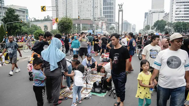 PKL Sesaki Kawasan CFD Jakarta
