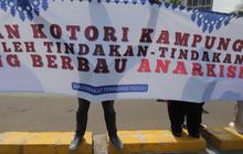 FOTO: Warga Tanah Abang Gelar Deklarasi Damai, Tegaskan Tolak Anarkisme di Jakarta