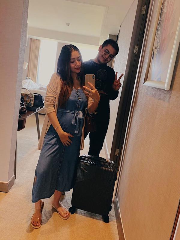 Perjalanan Kehamilan  Adzana Bing Slamet (Sumber: Instagram/rizkyalatas