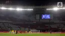 Timnas Indonesia U-23 sukses membungkam Brunei Darussalam dengan skor telak 8-0. (Liputan6.com/Helmi Fithriansyah)