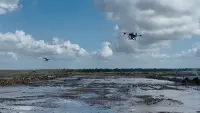 Menguji Kecanggihan Drone Sawah, Pangkas Bertani Seharian Jadi 8 Menit