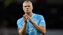 Hingga pertandingan selesai, skor 1-0 untuk kemenangan Arsenal atas Manchester City tetap bertahan. (AP Photo/Kirsty Wigglesworth)