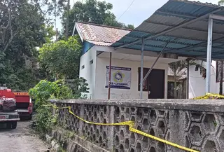 Panti Werdha Damai Manado Terbakar (Foto: Yoseph Ikanubun/Liputan6.com)