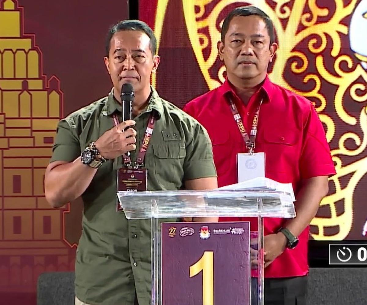 Debat Pertama Pilkada Jawa Tengah 2024
