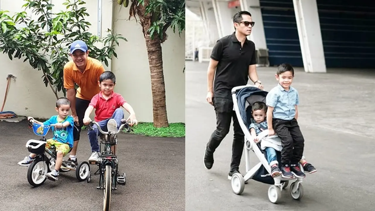 6 Potret Kebersamaan Dude Harlino dan Buah Hatinya, Penuh Kehangatan