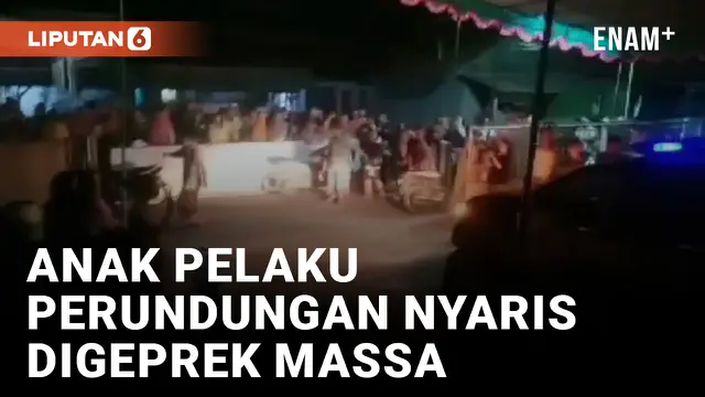 Geram! Ratusan Warga Serbu Rumah Pelaku Perundungan Siswa SMP di Cilacap