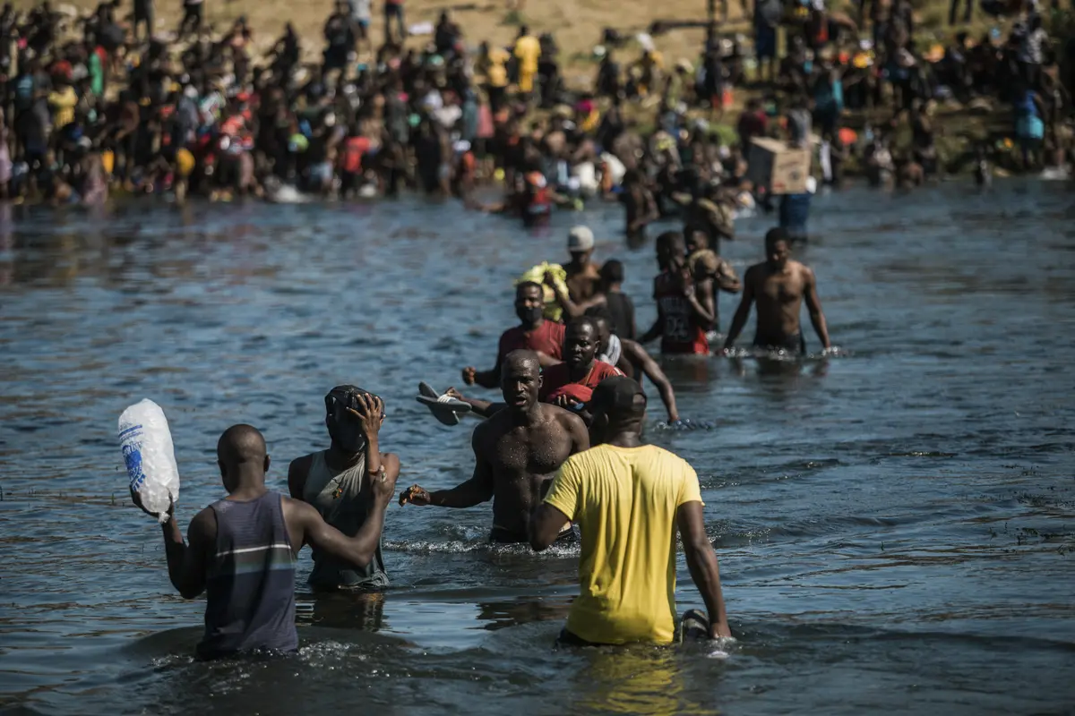 Ribuan Migran Haiti Tiba di Texas