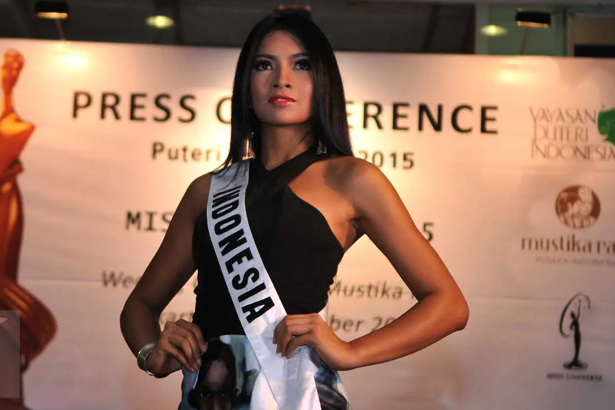 Cantiknya Putri Indonesia Dalam Balutan Bikini di Miss Universe