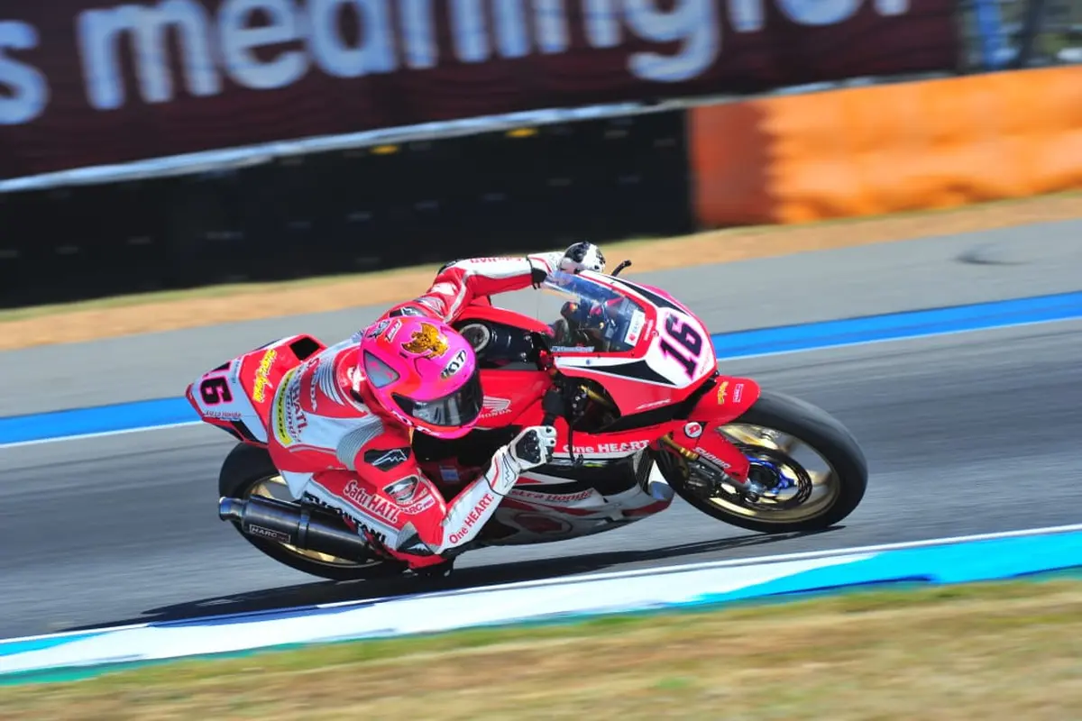 Pembalap Astra Honda Racing Team (AHRT) di Asia Road Racing Championship (ARRC) 2019 Kelas 250 cc, Irfan Ardiansyah.