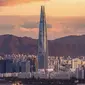 Lotte World Tower, Seoul, Korea Selatan. (Instagram/@southkorea.explores)