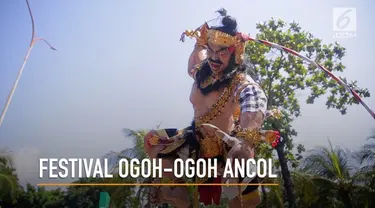 Memperingati Hari Raya Nyepi, Festival Ogoh-ogoh diadakan di Ancol dan menghibur para pengunjung.