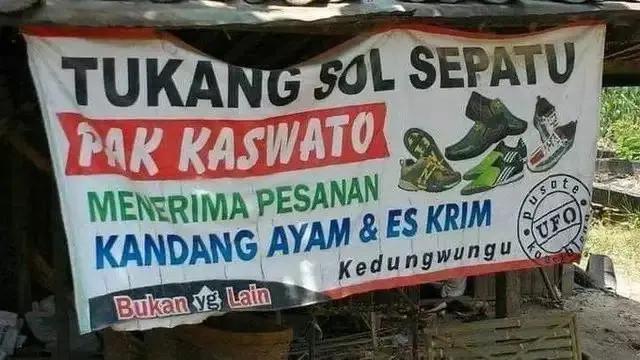 6 Spanduk Pecel Lele Enggak Sesuai yang Dijual Ini Nyeleneh, Bikin Tepuk Jidat