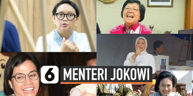 VIDEO: 5 Perempuan di Kabinet Indonesia Maju Jokowi-Ma'ruf