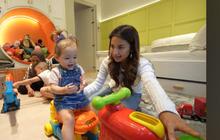 Potret Baby Kamari Kunjungi Rumah 'Sultan Andara', Asyik Main di Playground Bareng Rayyanza & Baby Lily