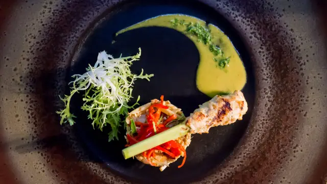 Lawar Klungah dan Sate Lilit by Chef I Made Aditya Prnawirawan, Four Points Sheraton Bali, Kuta