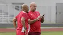 Pelatih PSM Makassar, Bojan Hodak, saat sesi latihan jelang laga Piala AFC di Stadion Madya, Jakarta, (9/3/2020). PSM Makassar akan berhadapan dengan Kaya FC. (Bola.com/M Iqbal Ichsan)