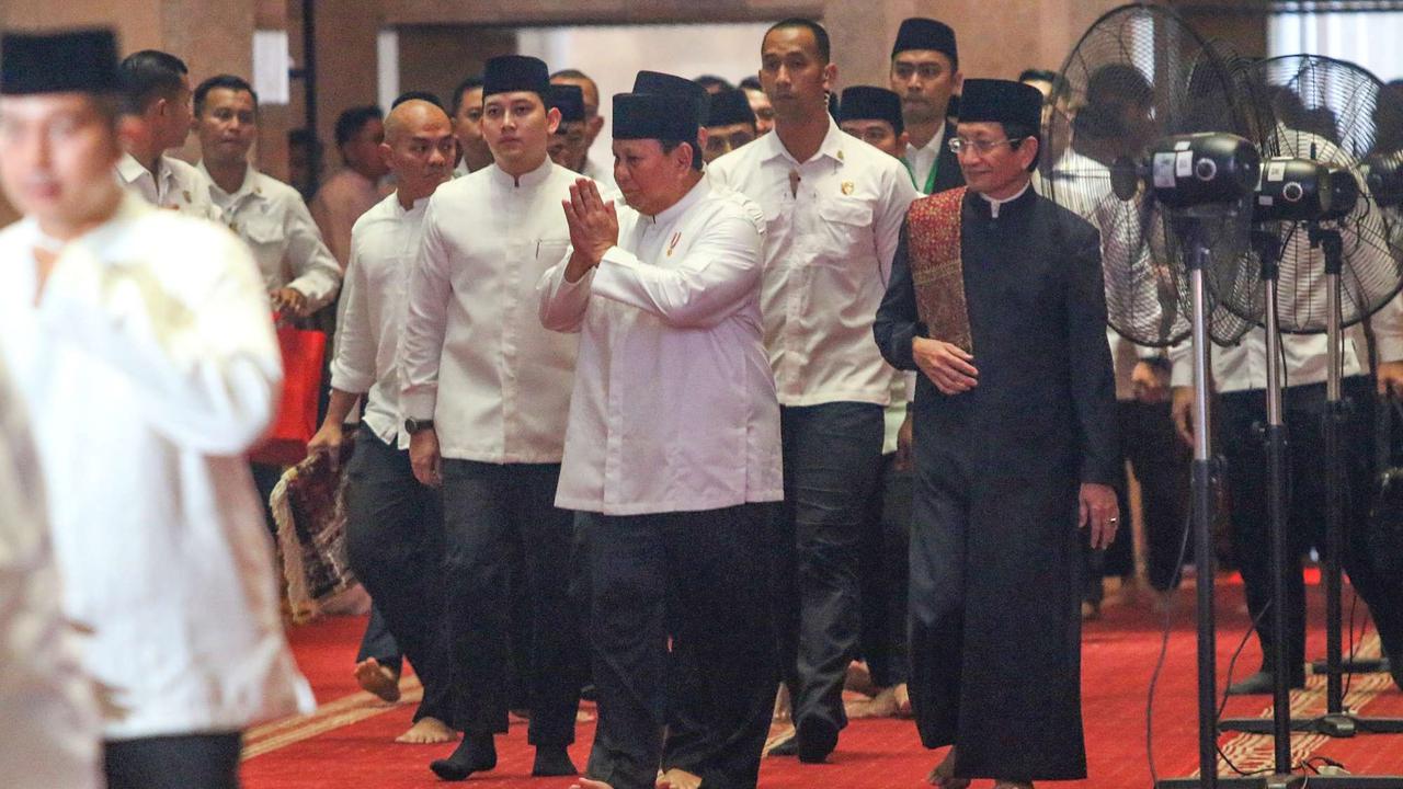 Prabowo-Gibran laksanakan salat Idulfitri di Masjid Istiqlal