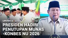 Presiden Prabowo Subianto menghadiri penutupan Munas-Konbes NU 2026 di Bangkalan, Jawa Timur. Dalam sambutannya, Presiden menilai jika kiai dan ulama NU memiliki pemahaman mendalam tentang  keluhan masyarakat di kehidupan sehari-hari.
