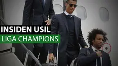 Berita video James mengisengi rambut Marcelo kala mendarat di Cardiff, Jumat (2/6/2017). Real Madrid menghadapi Juventus di final Champions.