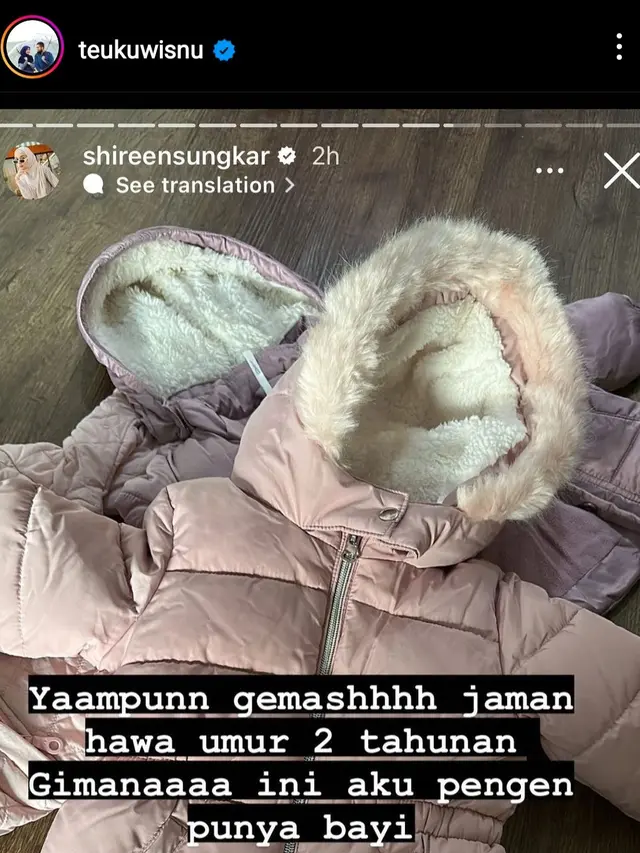Shireen Sungkar kode ingin punya anak lagi