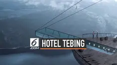 Seorang arsitek asal Turki mendesain sebuah hotel di tepi tebing Prekestolen, Norwegia. Menariknya hotel ini akan memiliki kolam renang yang tergantung dan menjorok ke jurang.