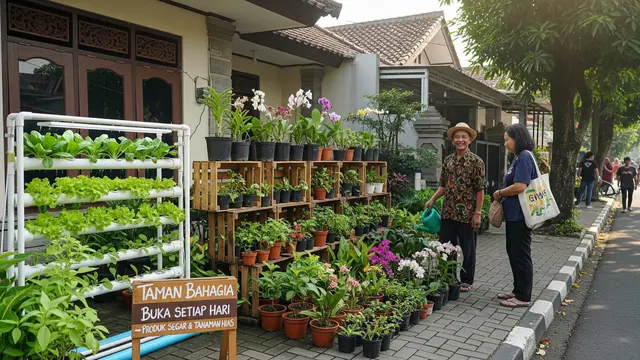 Ide Usaha Kecil di Depan Rumah yang Sering Dilewati Orang untuk Pensiunan/Gemini AI
