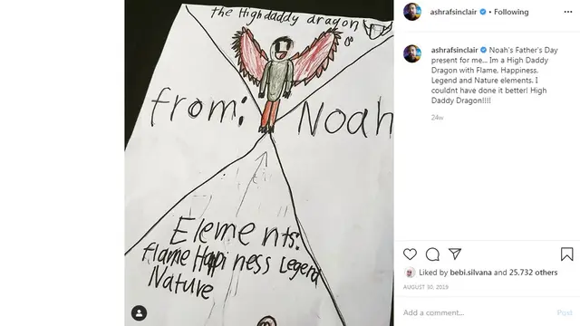 Ashraf Sinclair - Noah (Foto: Instagram/@ashrafsinclair)