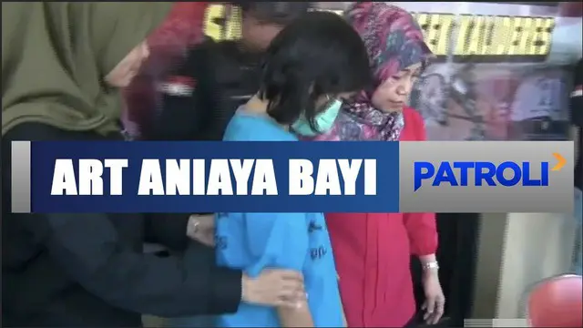 Polisi menciduk asisten rumah tangga penganiaya bayi majikan di Kalideres, Jakarta Barat.