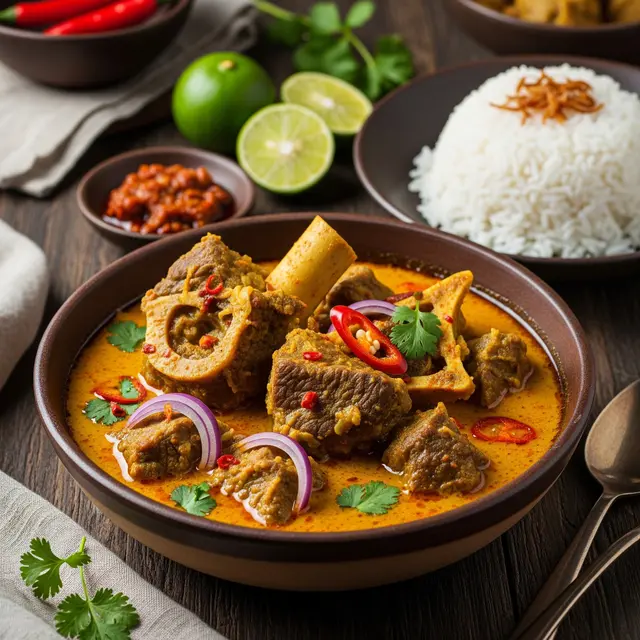 Resep Gulai Tulang Sapi Rumahan yang Kaya Rasa