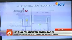 Tim sukses terus lakukan konsolidasi jelang pelantikan Anies-Sandi sebagai gubernur baru DKI Jakarta.