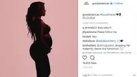 Khloe Kardashian merilis koleksi baju ibu hamil bernama Good Mama (instagram/goodamerican)