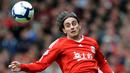 Alberto Aquilani - Aquilani dibeli Liverpool dari AS Roma pada 2009 untuk menggantikan Xabi Alonso yang hengkang ke Real Madrid. Selama tiga tahun di Liverpool, Aquilani gagal mengeluarkan kemampuan terbaiknya dan tercatat hanya bermain 18 pertandingan saja. (AFP/Paul Ellis)