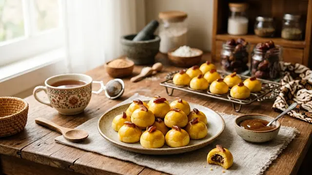 Resep Nastar Kurma Lembut yang Lumer dan Anti Retak/AI Generated