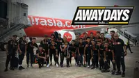 Awaydays Persiraja. (Bola.com/Dody Iryawan)