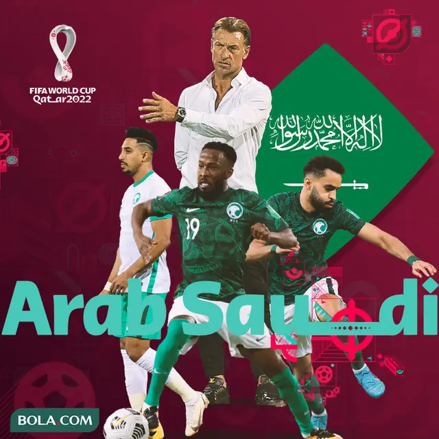 Piala Dunia - Ilustrasi Timnas Arab Saudi