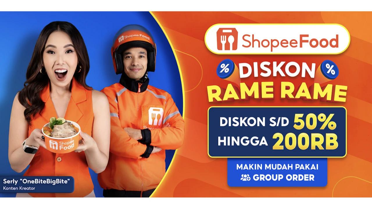 ShopeeFood Gandeng Serly ‘One Bite Big Bite’, Kasih Diskon Rame-Rame 50% hingga Rp200 Ribu!