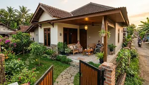 9 Desain Rumah Minimalis Kampung dengan Teras Luas Buat Santai Sore, Bikin Nyaman